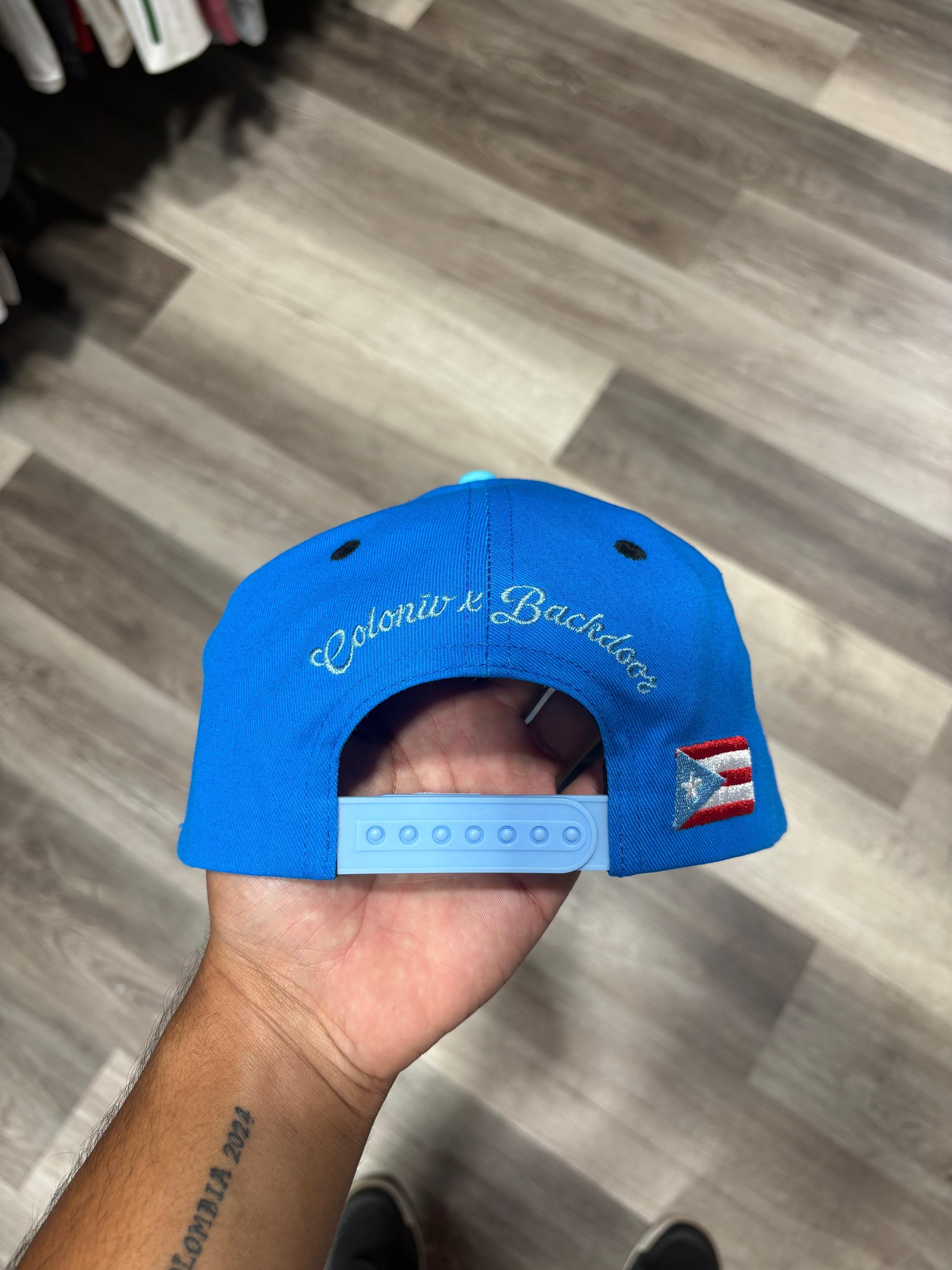 GORRA AZUL PUERTO RICO 🇵🇷