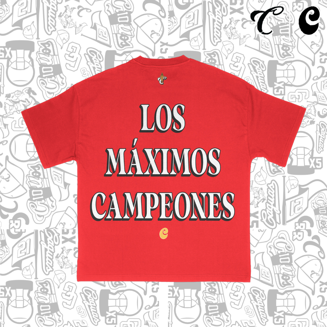 Red Shirt “Máximos Campeones”