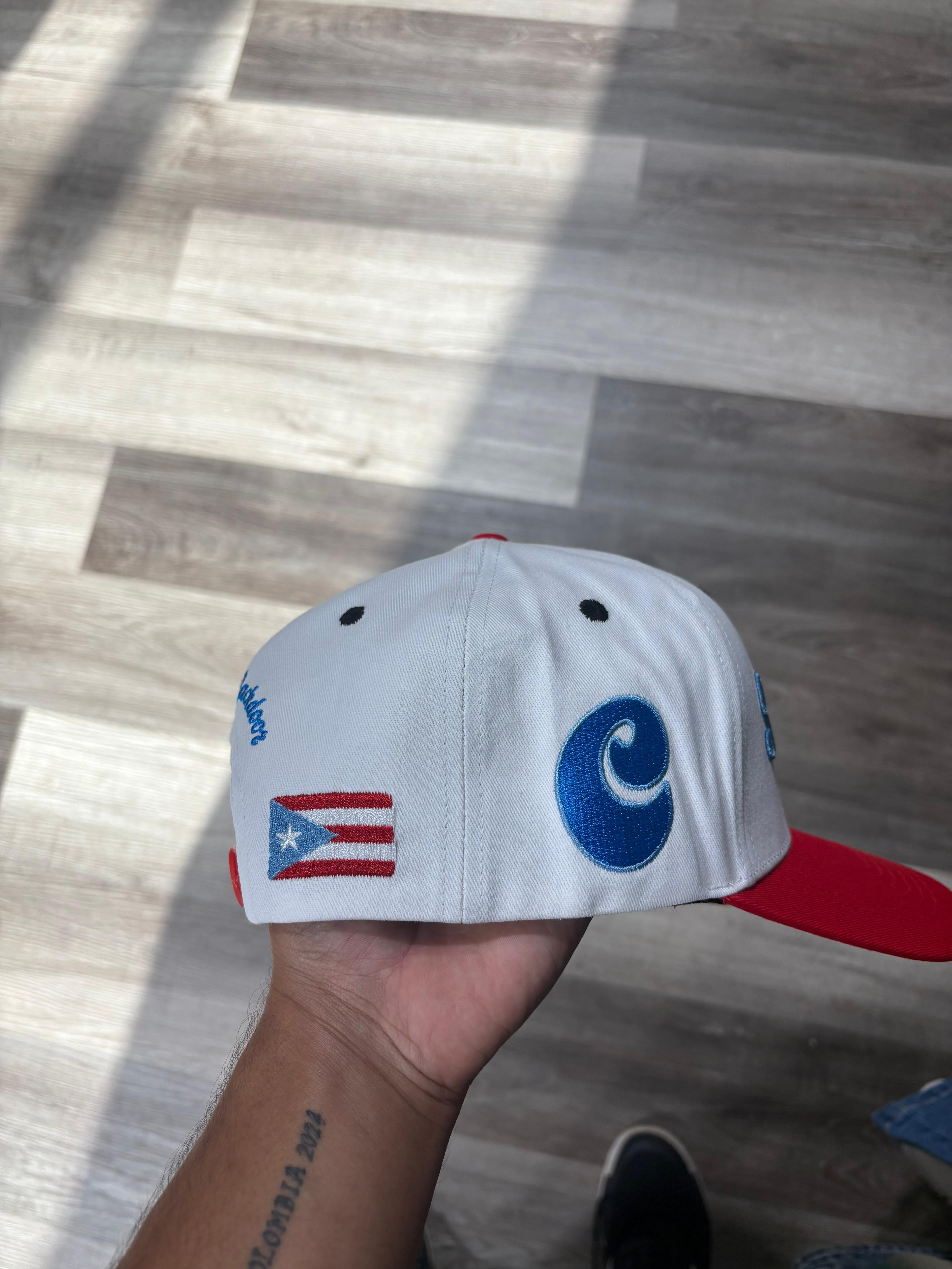GORRA BLANCA PUERTO RICO 🇵🇷