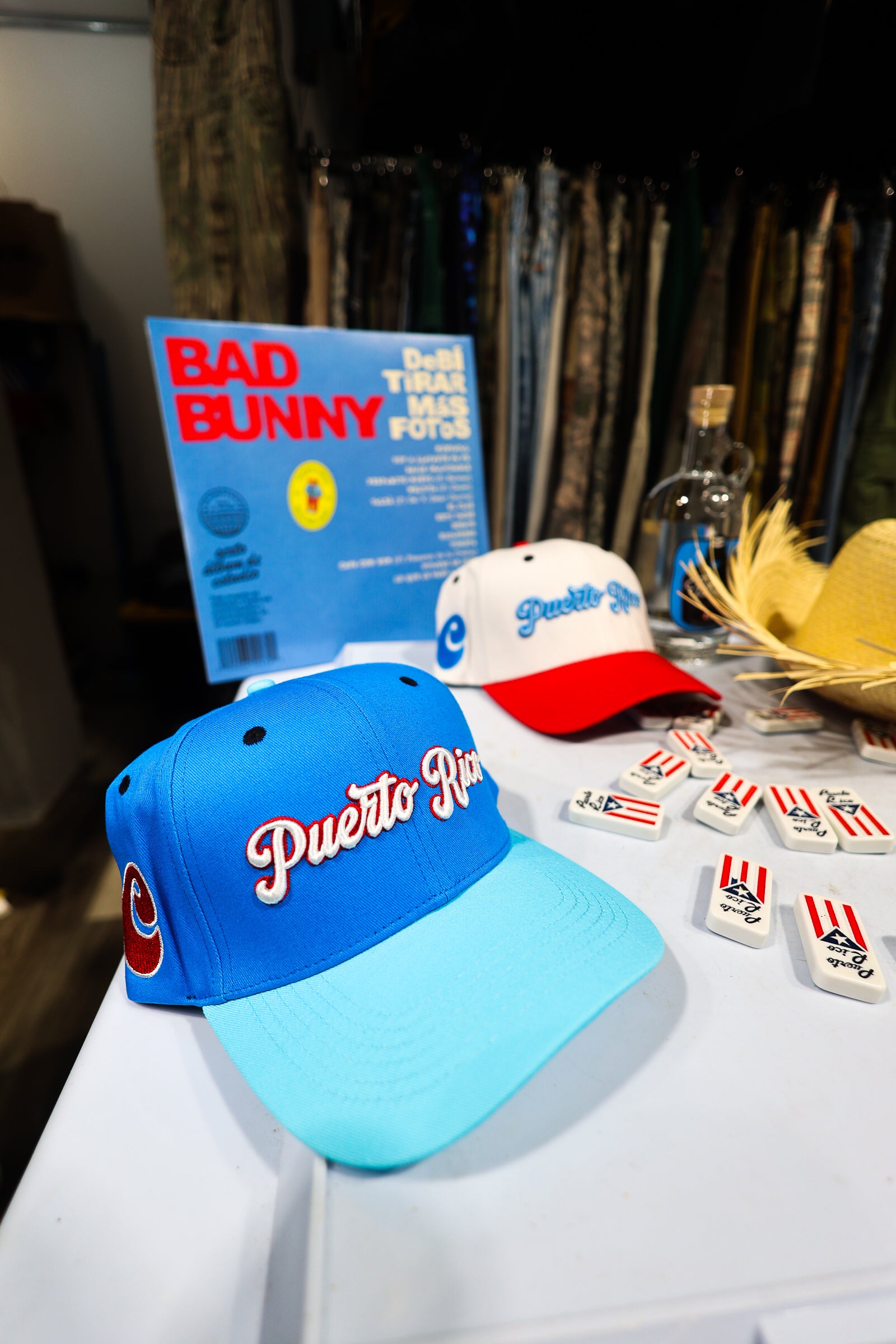 GORRA AZUL PUERTO RICO 🇵🇷