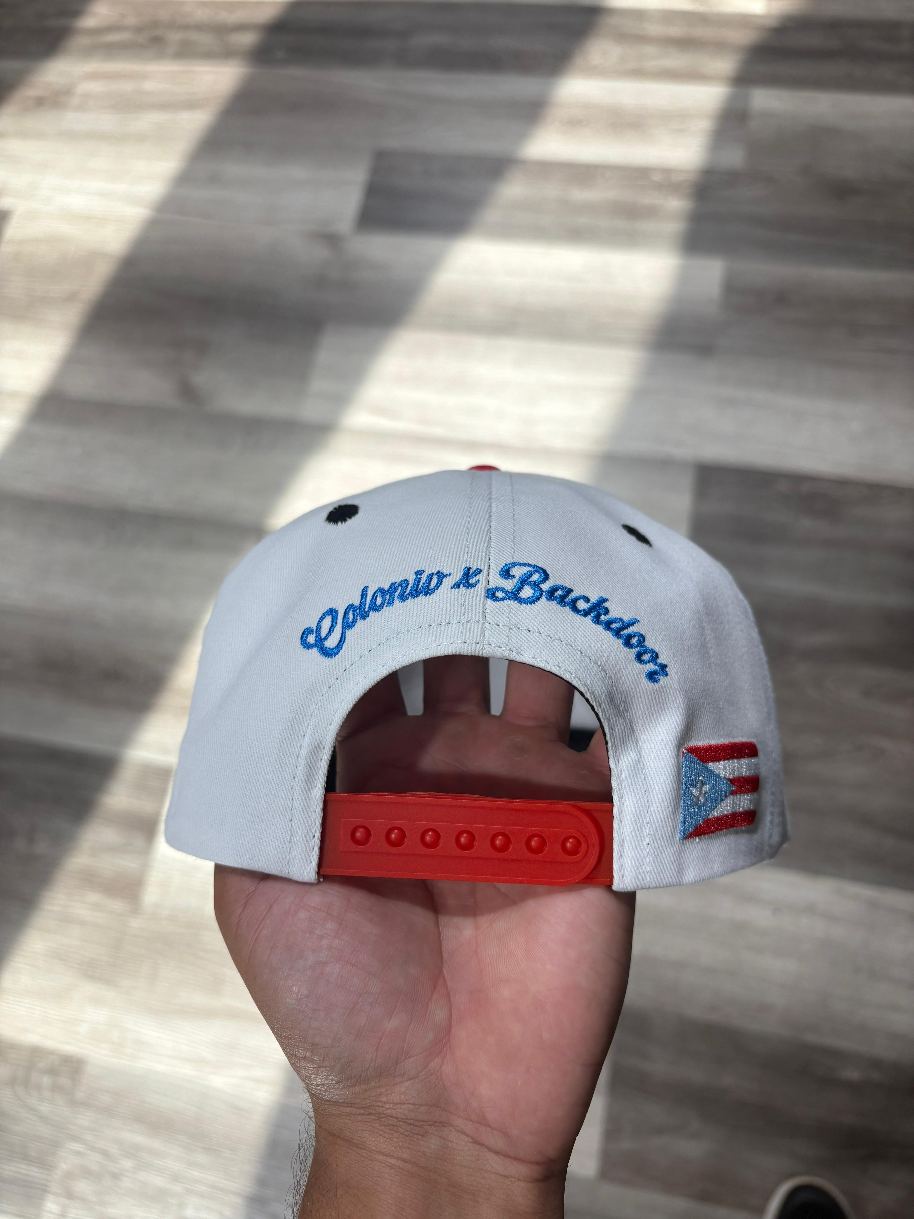 GORRA BLANCA PUERTO RICO 🇵🇷
