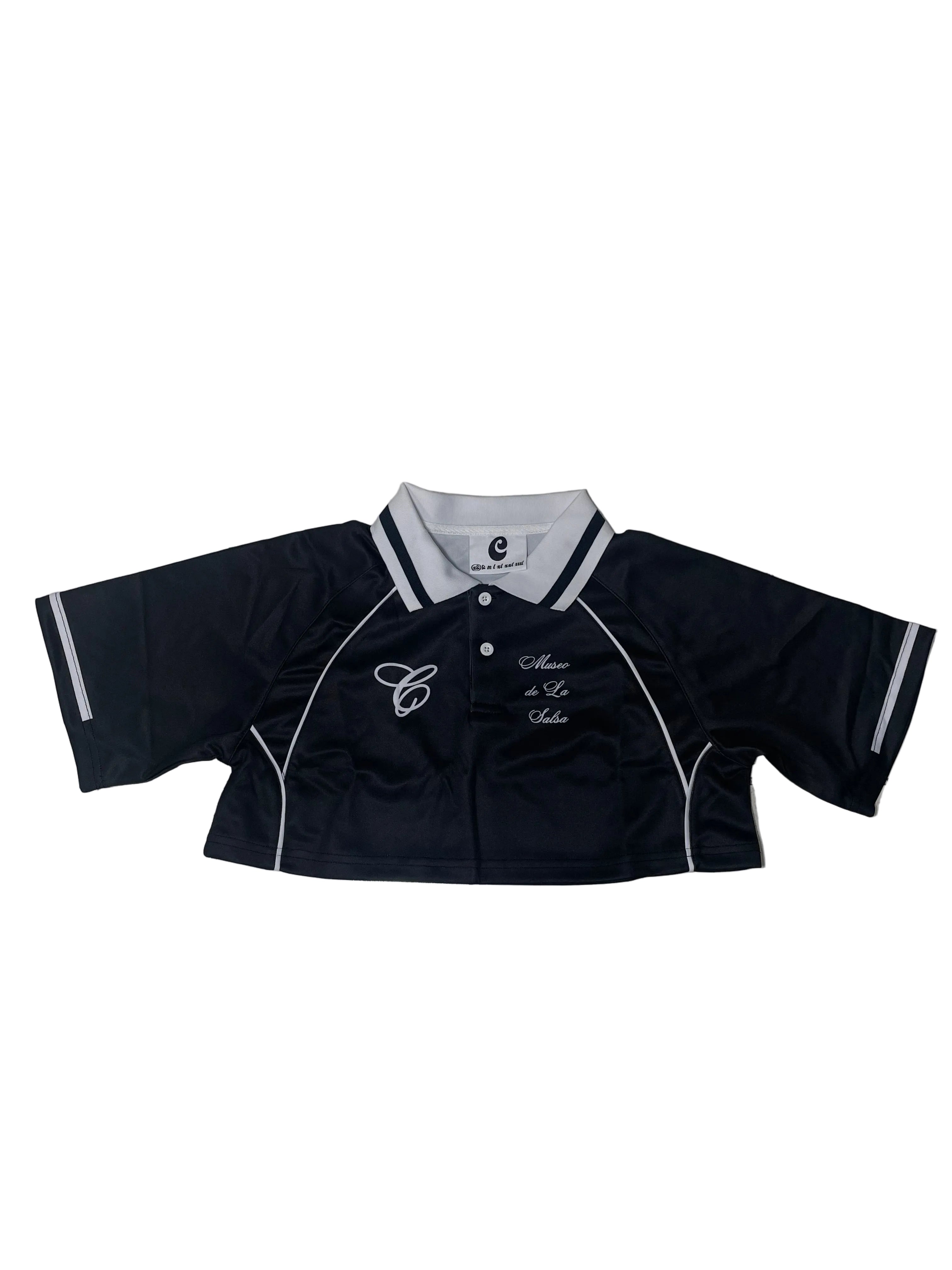 Crop Black Jersey "6th Anniversary"