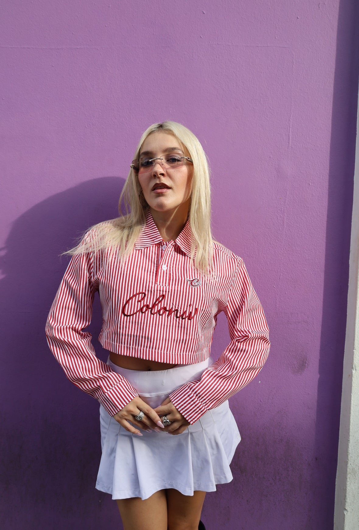 POLO LONGSLEEVE CROP BARRIO FINO